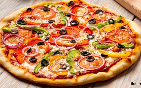 Pizza o průměru 32 cm podle výběru