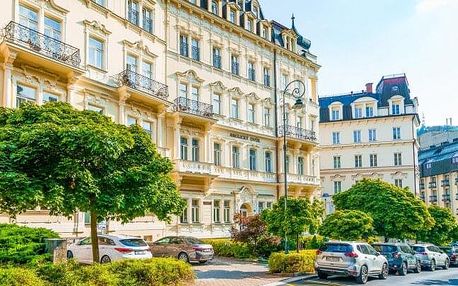 Karlovy Vary: Spa Hotelu Anglický Dvůr **** se snídaněmi, privátním wellness, relaxační masáží a koupelí
