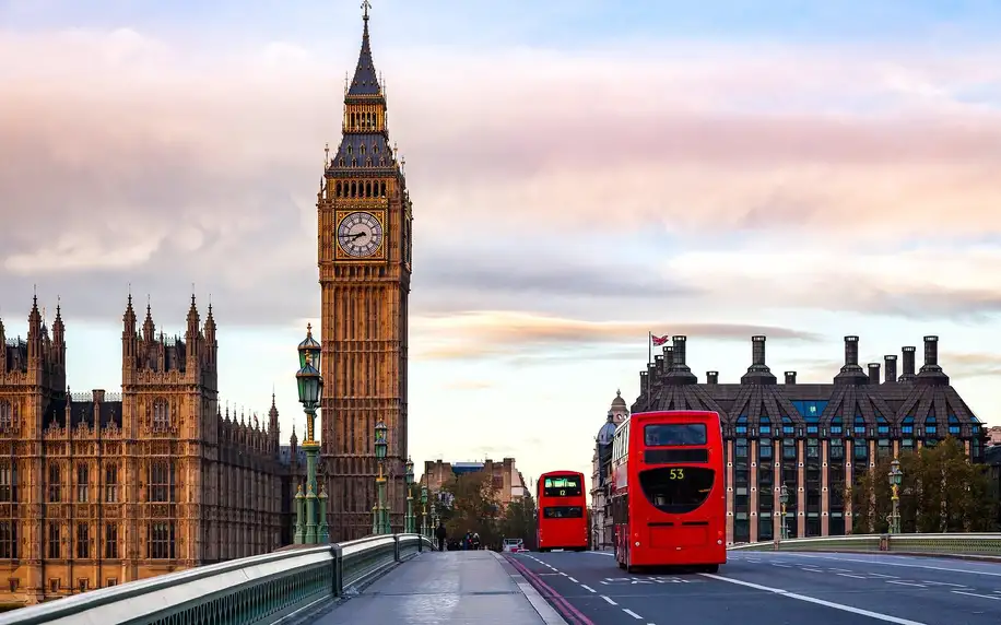 Autobusový zájezd do Paříže a Londýna