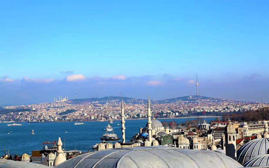 Istanbul letecky: 3 noci vč. snídaně a průvodce