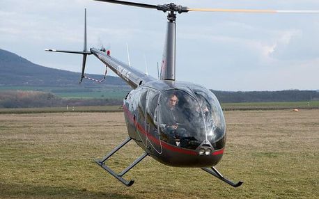Let vrtulníkem R44