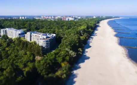 Apartmány na pláži v Kolobřehu, neomezený wellness