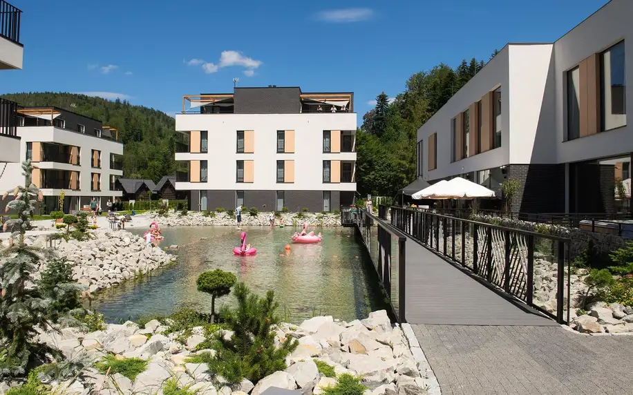 Moderní resort v polských Beskydech: jídlo, wellness