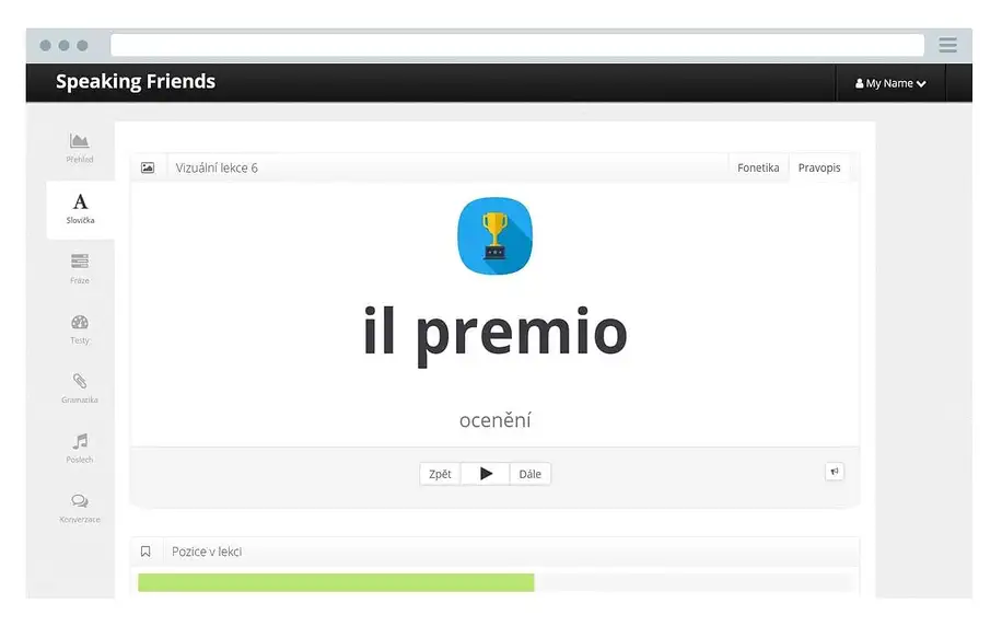 Online kurz italštiny nebo 4 jazyků