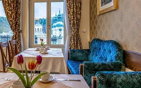Karlovy Vary ve Spa Hotelu Schlosspark **** s polopenzí, neomezeným wellness s bazénem a až 6 procedurami