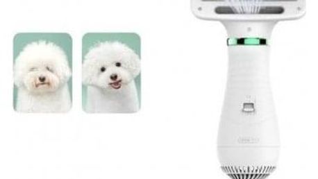Elektrický horkovzdušný vyčesávač na psy
