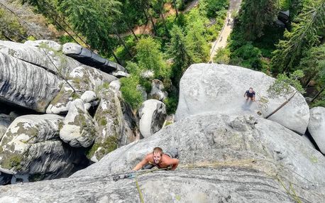 Jednodenní nebo dvoudenní kurz lezení na skalách