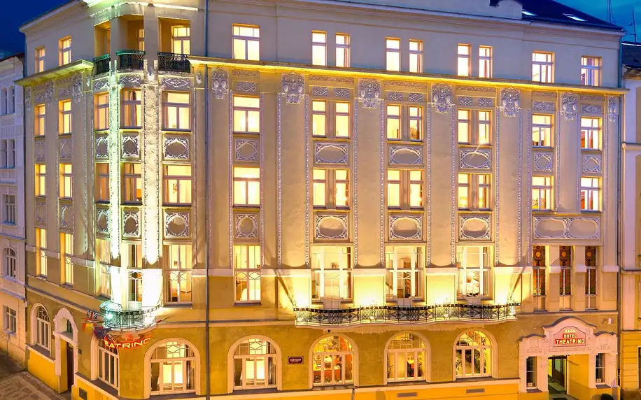 Secesní hotel na pražském Žižkově se snídaní