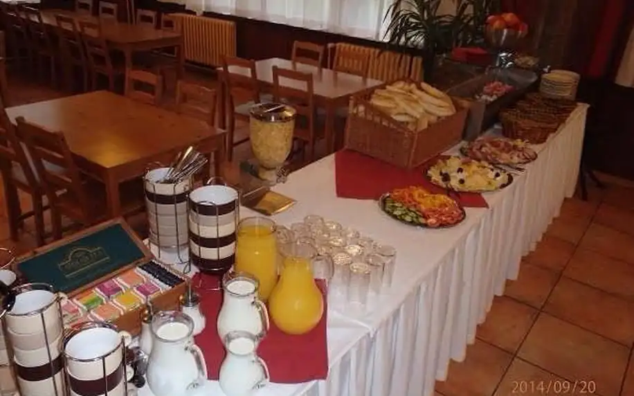 Rodinný penzion u Adršpachu: snídaně či polopenze