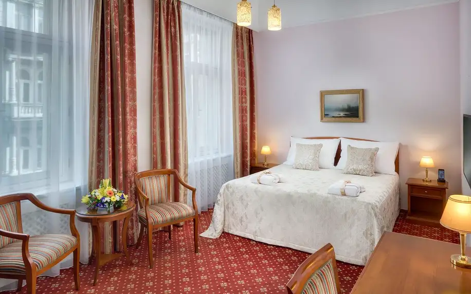 4* hotel blízko Václavského náměstí se snídaní