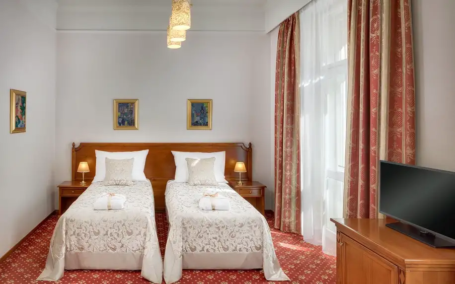 4* hotel blízko Václavského náměstí se snídaní