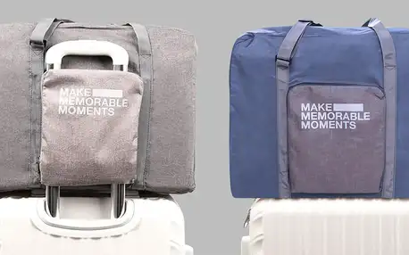 Skládací cestovní taška, ideální příruční zavazadlo