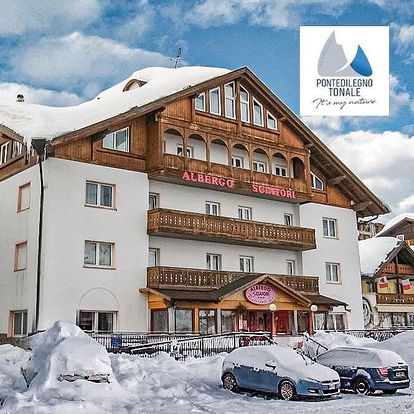 Hotel Sciatori – 5denní lyžařský balíček se skipasem a dopravou v ceně, Passo Tonale