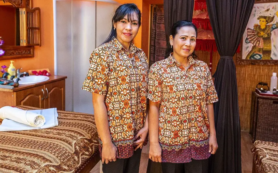 Relaxační Bali masáž či jávská masáž proti bolesti těla