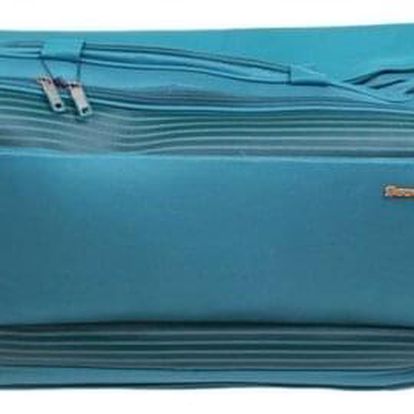 Cestovní taška na kolečkách velká světle modrá
