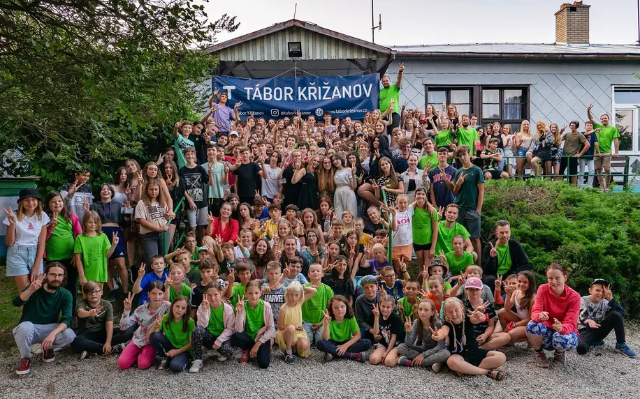 Letní tábor v Křižanově pro děti od 5 do 17 let