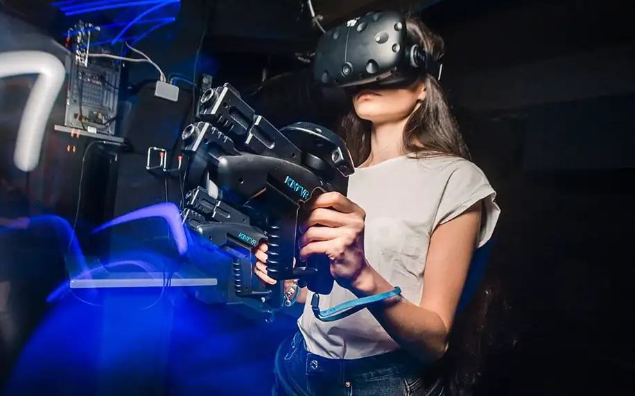 KAT VR Walk: 15-60 min. hry na pohybové platformě