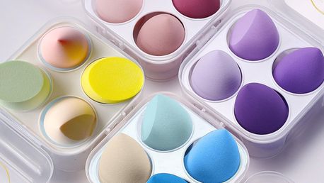 Iskay Beauty Blender: 4 houbičky na make-up