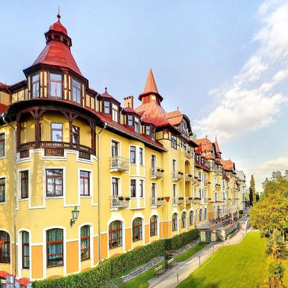 Výjimečný wellness pobyt v Grandhotelu Praha - ve 4* klenotu Tater se stoletou tradicí