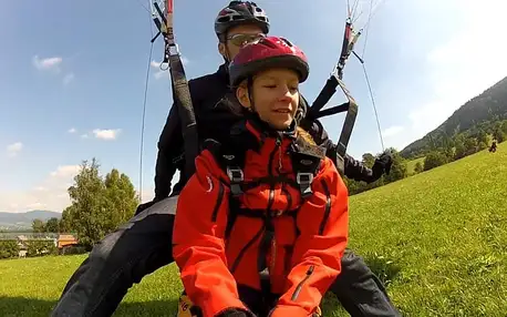 Paraglidingový tandemový let na míru