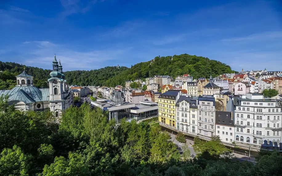 Pobyt v Karlových Varech s jídlem i wellness