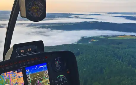Pilotem vrtulníku na zkoušku: let s instruktorem