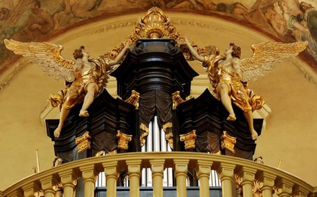 Vstupenka na koncert vážné hudby v barokním kostele