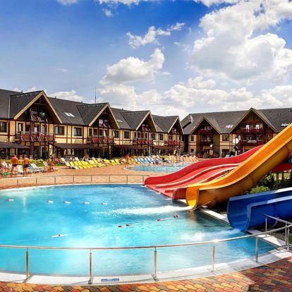 Komfortní pobyt v zbrusu novém 4* hotelu přímo ve vodním parku Bešeňová