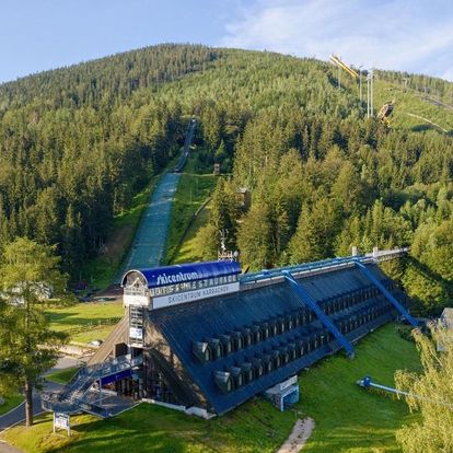 Ralaxační pobyt v Harrachově na 5 dní v hotelu Skicentrum: polopenze, relax centrum, masáž, koloběžka