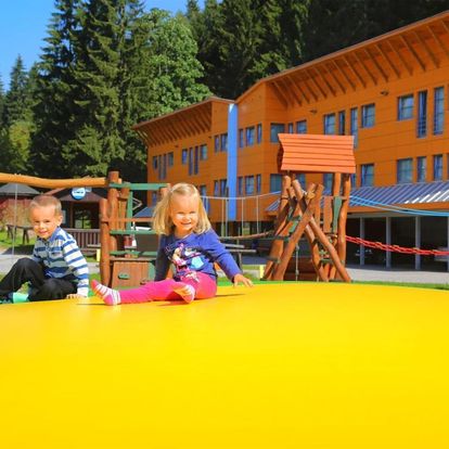Letní dovolená s dětmi ve Špindlerově Mlýně s polopenzí, Aquaparkem a výlety
