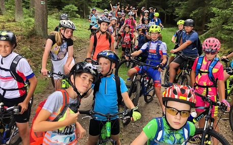 Cykloturistický tábor pro děti ve věku 8 až 15 let