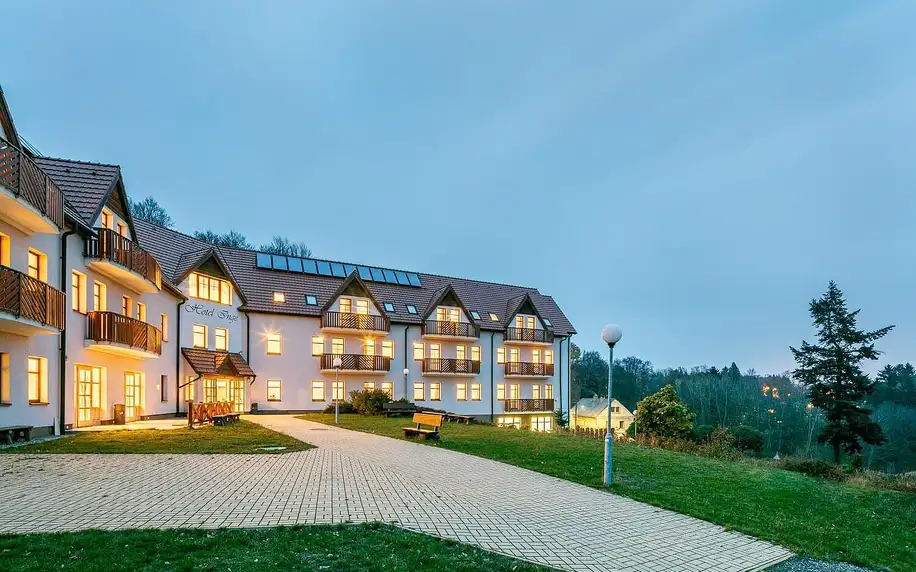 4* hotel v Krušných horách s wellness a polopenzí