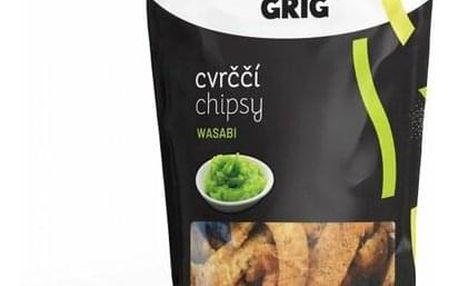 Cvrččí chipsy s příchutí wasabi