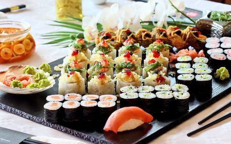 Sushi sety z restaurace v Zábřehu: 40–56 ks