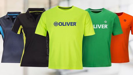 Pánská i dámská funkční trička na sport Oliver