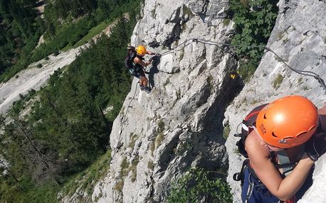 Zážitkové lezení via ferrata v Českém ráji