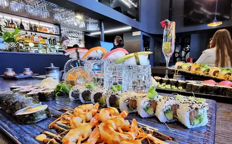Otevřené vouchery do Moon restaurant Cocktail & Sushi bar
