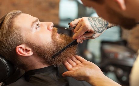 Barber péče: střih vlasů, úprava vousů i obočí