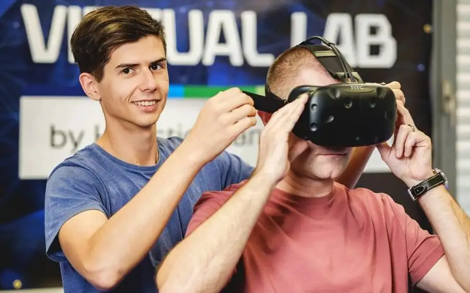 Strašidelná úniková hra ve virtuální realitě pro 2 osoby Praha