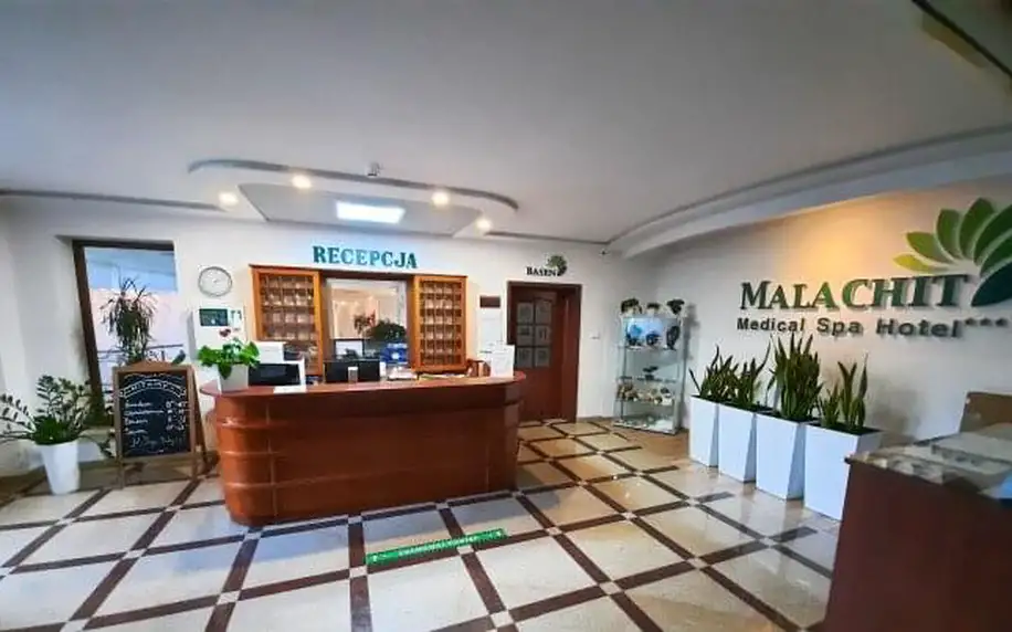 Polské Krkonoše nedaleko aquaparku: Malachit Medical Spa Hotel *** s neomezeným wellness a vyžitím + polopenze