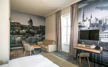 Moderní hotel v centru Budapešti: pobyt se snídaní