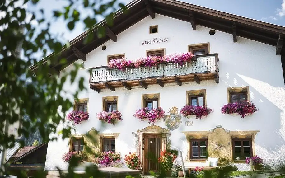 Rakouské Alpy: Pension der Steinbock - das 300 Jahre alte Bauernhaus - TIROL