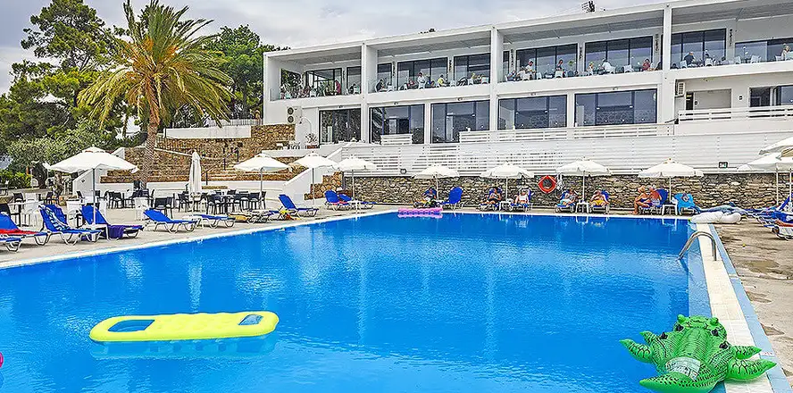 Hotel s aquaparkem Ellia v Řecku