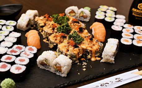 Sushi sety na mnoho způsobů: 24–58 ks