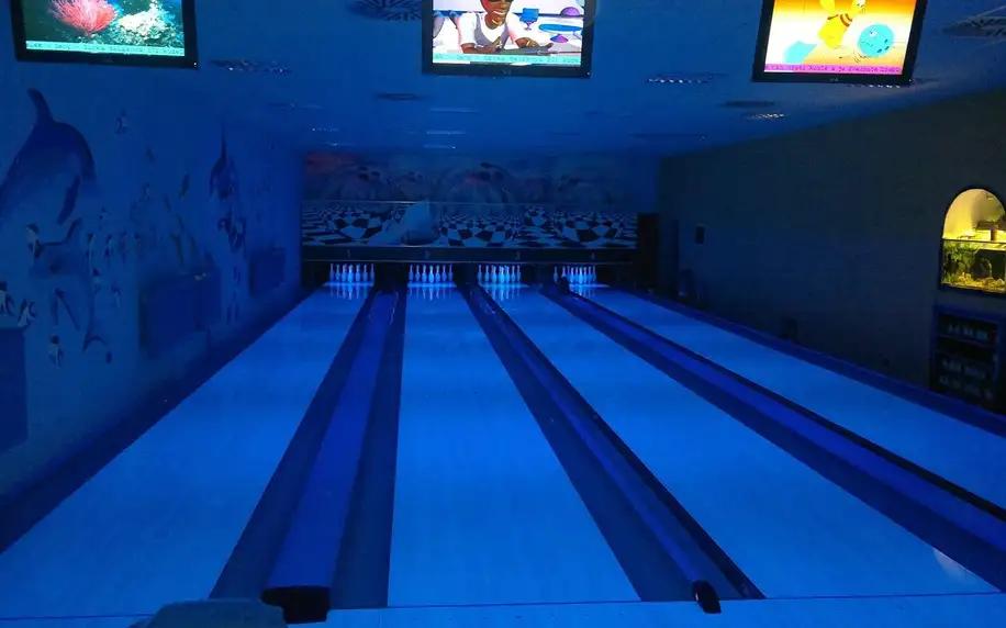 Pronájem bowlingové dráhy na 1–3 hod. až pro 4 os.