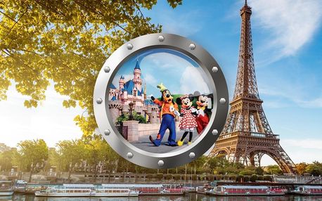 Za zábavou do Paříže a Disneylandu | 4denní autobusový zájezd s hotelem se snídaní v ceně