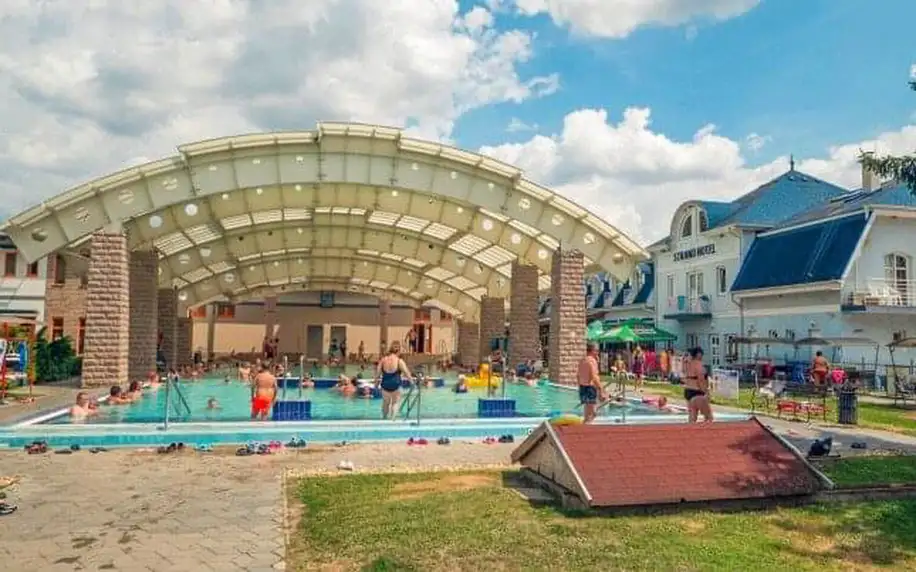 Maďarsko: Apartmány Margaréta s každodenním vstupem do lázní Bogács (500 m, 11 bazénů) + wellness a polopenze