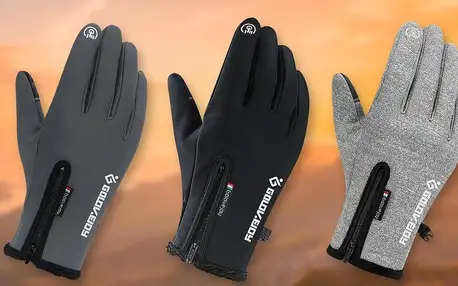 Unisex termo rukavice: 3 barvy ve 4 velikostech