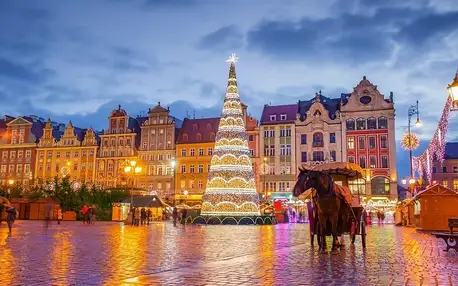 Adventní Wroclaw a vyhlášené trhy, Wroclaw