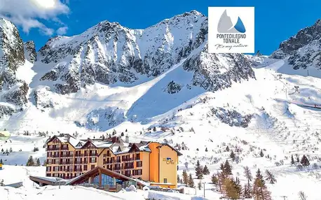 Hotel Piandineve – 6denní lyžařský balíček se skipasem a dopravou v ceně, Passo Tonale